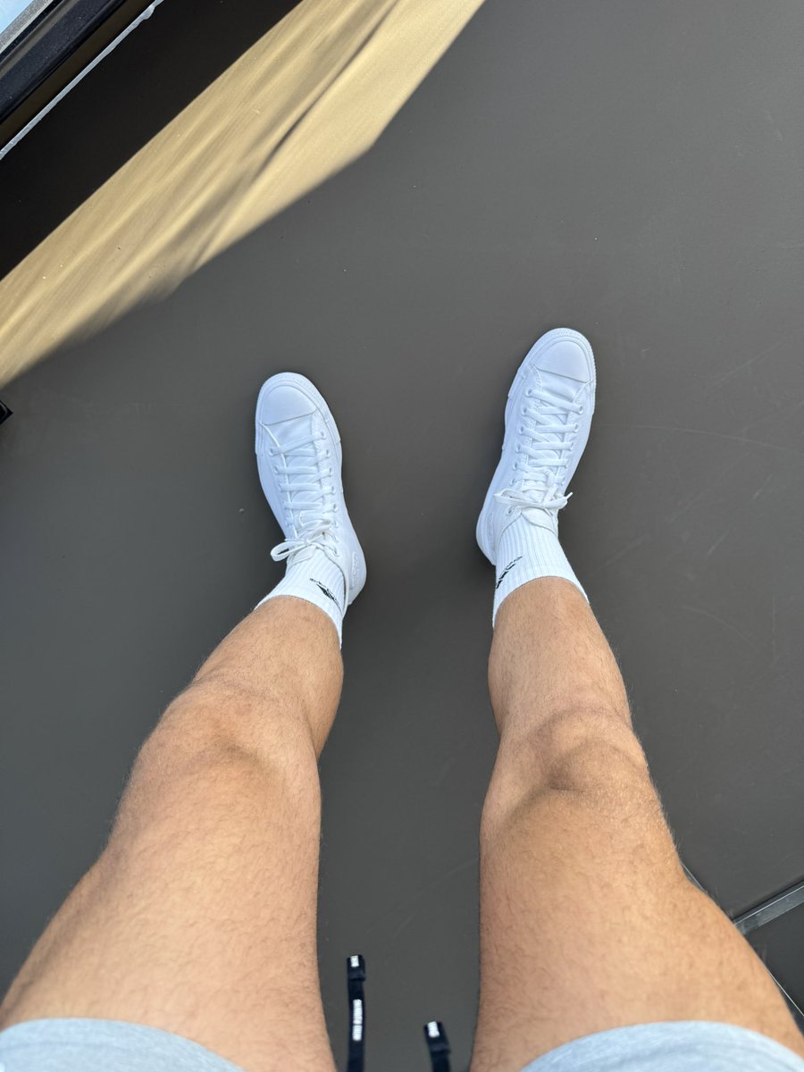 My faves 🤤 #converse #hightops #legday #fresh #whitesocks