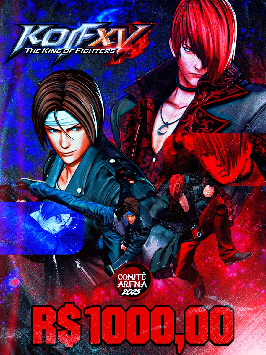 Bom dia galera, esse ano está dificil alguns patrocinios, e com um bom papo consegui essa premiação para TOP 3 em The King of Fighters XV.

Inscrições ainda estão abertas..... Não vacilem....
start.gg/tournament/com…