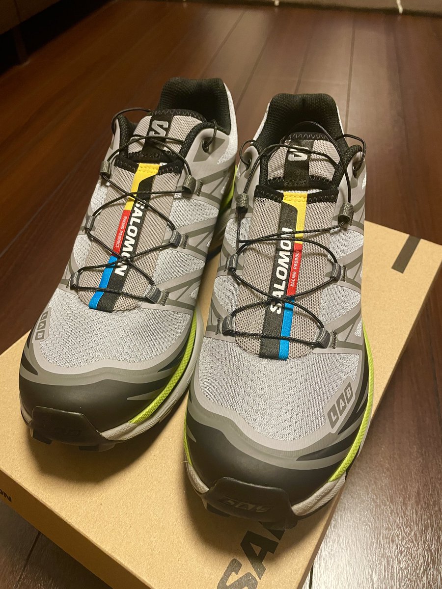 セールだったので買ってみました！初サロモン👟
#XT-6