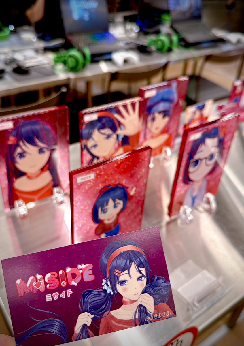 【1️⃣日目】終了❣️

初日からたくさんの"プレイヤー"の皆様のご来場ありがとうございました❣️✨

明日8/16(土)は

≪11:00〜20:00≫

開催です💝

渋谷までお立ち寄りの際はぜひ💡

#MiSide