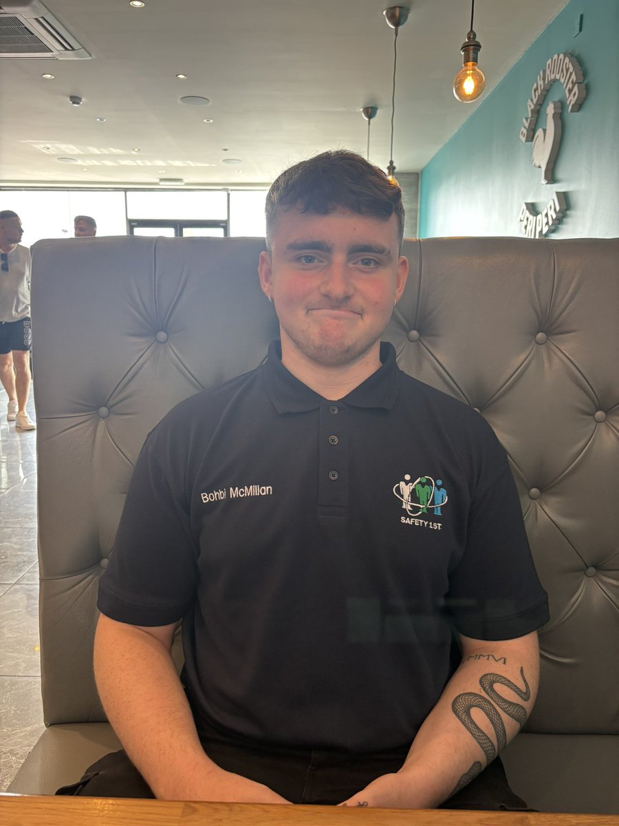 First  week of the rest of his life done - mega proud 💙