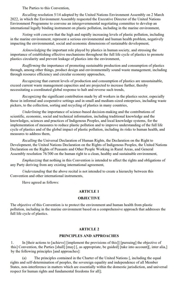 h_pongilath's tweet image. #UNEnvironmentProgramme:- 05 - 14 August 2025, #Geneva, #Switzerland - second part of the fifth session of the Intergovernmental Negotiating Committee to develop an international legally binding instrument on #plasticpollution, including in the marine environment (INC-5.2)
(1/4)
