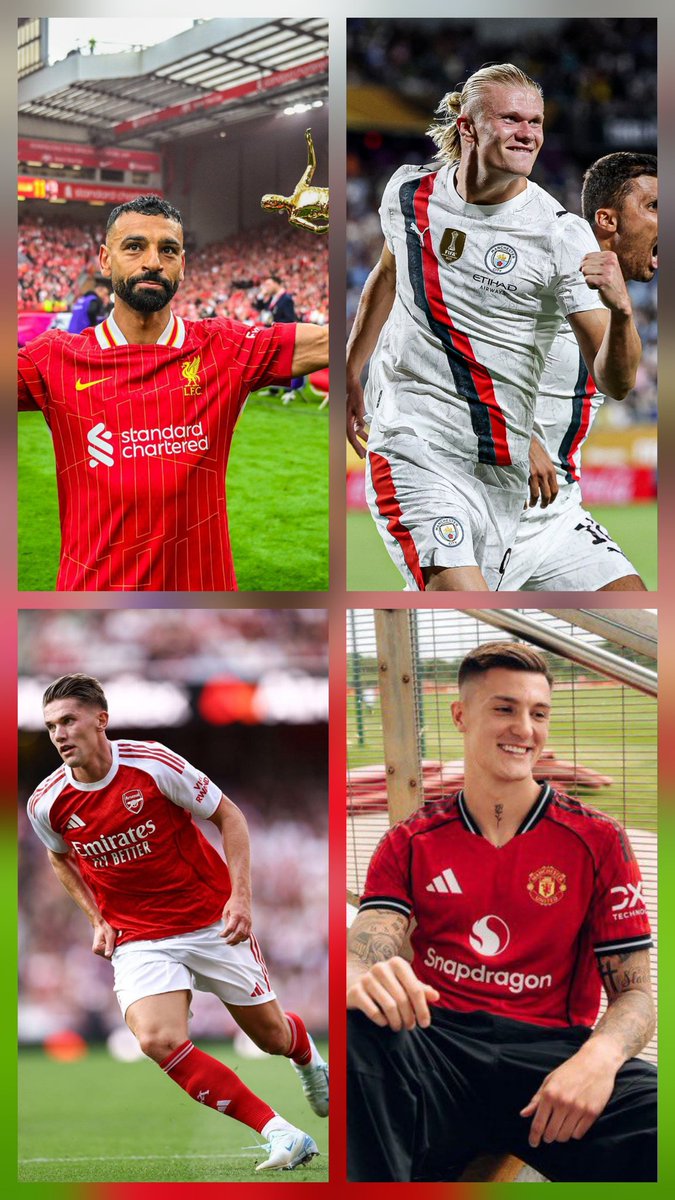 SilverfmGH's tweet photo. Which of these attackers is favourite for the EPL golden boot as the season starts tonight? 

A.  Mo Salah
B.  Erling Haaland 
C.  Benjamin Šeško
D.  Viktor Gyökeres 
E. Any other 

Comment with #SportsCenter https://t.co/M3v33a181V