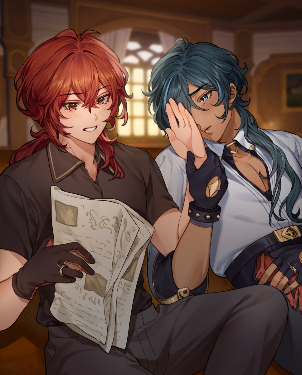 ❄️: No more kisses?🥹

#kaeluc #ガイディル