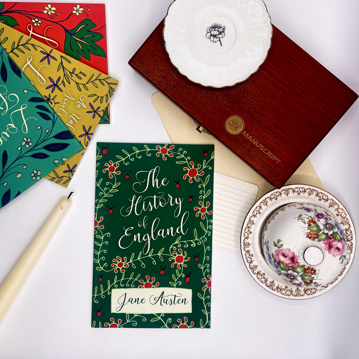 Written at just 15, 'The History of England' is a playful parody of schoolroom histories, full of wit, sass, and irreverence for monarchs and historians alike. Perfect for Austen fans who love her sharp humour, even in its earliest form. bit.ly/4mryhpO