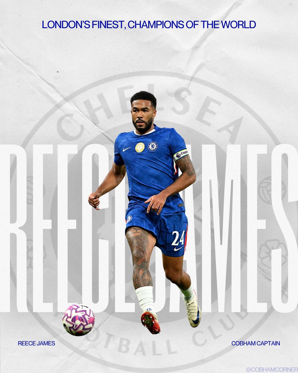🚨 CHELSEA FANS - Will Reece James stay heathy this season?🚨

Reece James was able to play 32 games this season, that’s more than each of the last three seasons. 
 
What do you think Chelsea fans? How many games will Reece James play this season?🔵🦁🏆