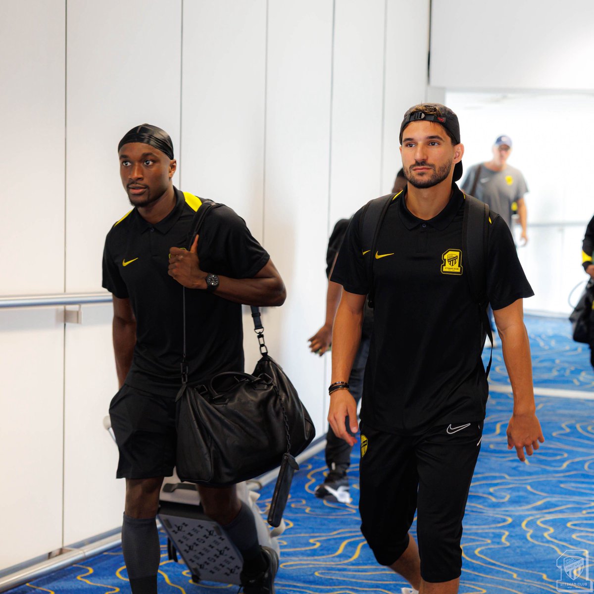 📝| The club's first team delegation, arrived in Hong Kong