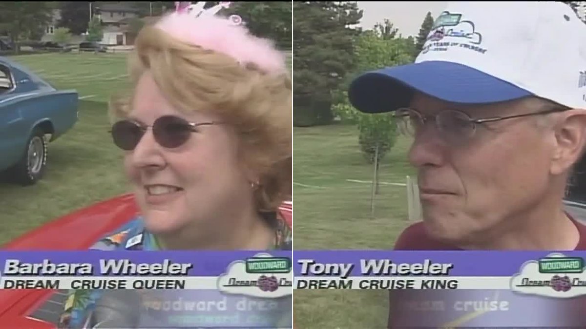 Tony and Barbara Wheeler were named Dream Cruise king and queen in 2004, and we're looking back on their honor this morning ahead of the 30th anniversary.  wxyz.com/money/auto-new…