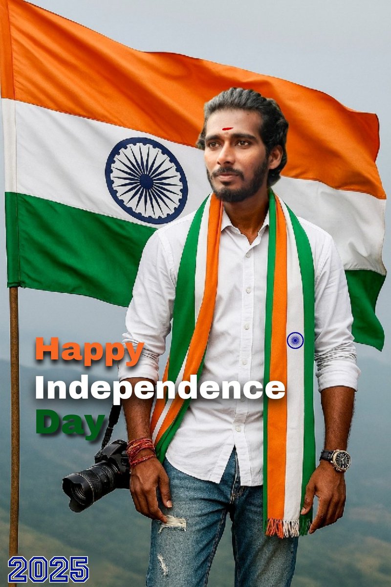 G_Arunkumar2's tweet image. ఎందరో దేశ భక్తుల ప్రాణ త్యాగం వల్ల వచ్చిన ఈ స్వాతంత్ర్యానికి నేటితో 79 యేళ్ళు. వేగంగా వృద్ధి చెందుతున్న ఈ దేశంతో పాటు మీరు కూడా అంతే వేగంగా వృద్ధి చెందాలని కోరుకుంటూ

#jaihobharat #IndependenceDay2025