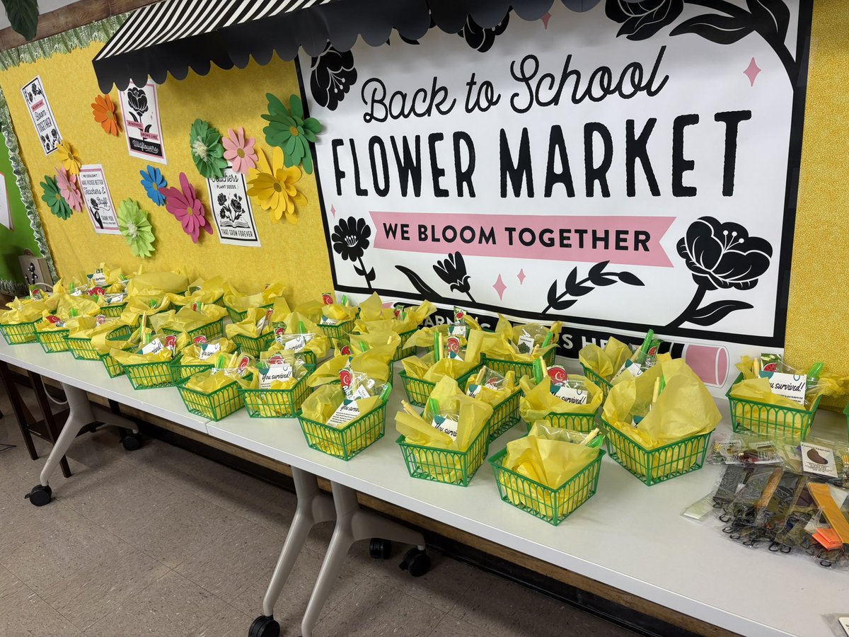 GrantMustangs's tweet photo. First week complete! Friday surprise for our staff who made this week a success! @KCKPSHR @kckschools @drjoshuasnyder @heathercalvert https://t.co/HD1qS1wVoX
