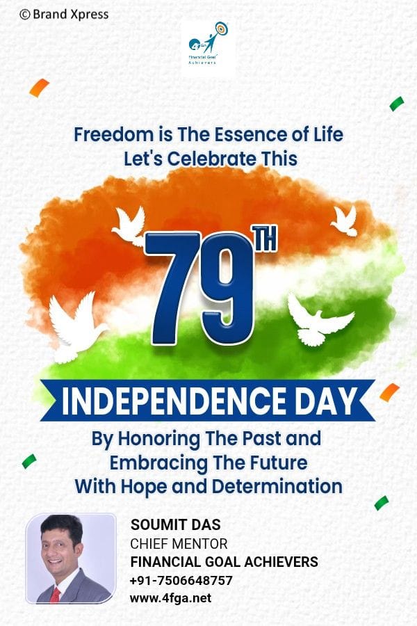 soumitd's tweet photo. Let's honor the brave Souls who fought for our Nation.

May our Country continue to shine brightly.

Happy Independence Day !

- Team Financial Goal Achievers

#India #IndependenceDay #Freedom #Courage #Peace https://t.co/IdOqd16gy4
