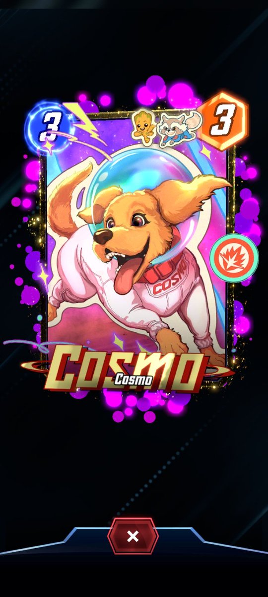 pasdasfas's tweet photo. @Kirallas_ @pax @MARVELSNAP Got this good boy in the collectors track https://t.co/vHISEUv4Jh