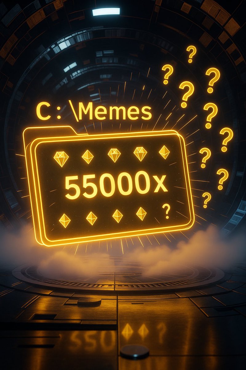 Cdesktopmemes's tweet image. 🚪 The 55000x Folder 🚪

A vault of undiscovered gems 💎

What’s inside? How do you unlock the password?

Only the chosen will know… and you might get to know soon 👀

Are you ready to crack it? 🔐

c-memes.info

@CryptoGemsx100X @Cryptogains9 @cryptoblaney…