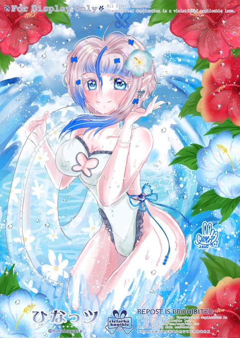 今年の夏のイラストは 水着がテーマだから 身体のラインを拘ったのだけど そのお陰で身体描くのが少し 上達したような気がするのは ひなっツだけかしら? おお?ひなっツ少し身体描くの 上手くなってない?て 思って貰えたら嬉しいな 今までのまとめ↓