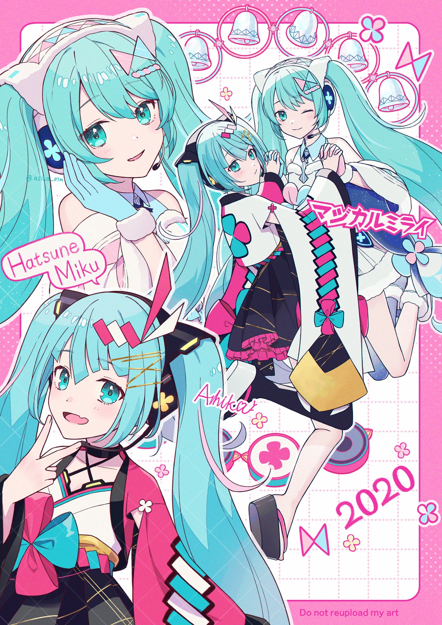 39culture2020 World&Fes 缶バッジ 鏡音リン 鏡音レン 初音ミク