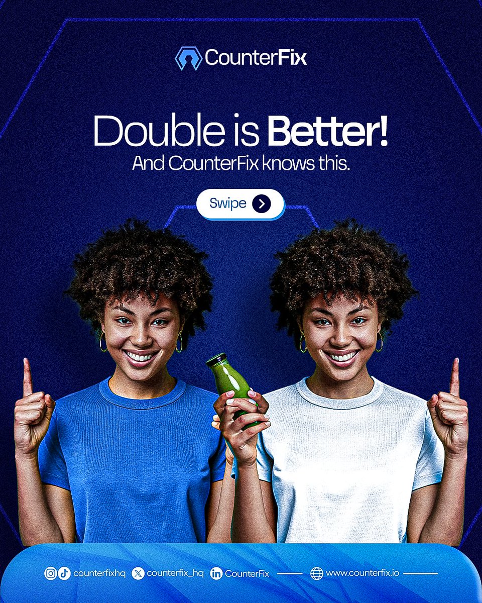 counterfix_hq's tweet image. Double protection for your products! 🚀 

Introducing DualDefender: 2-step verification that keeps your brand safe from fakes. Book a demo today! 

#CounterFix #ProductAuthenticity #SecuritySolutions #DualDefender