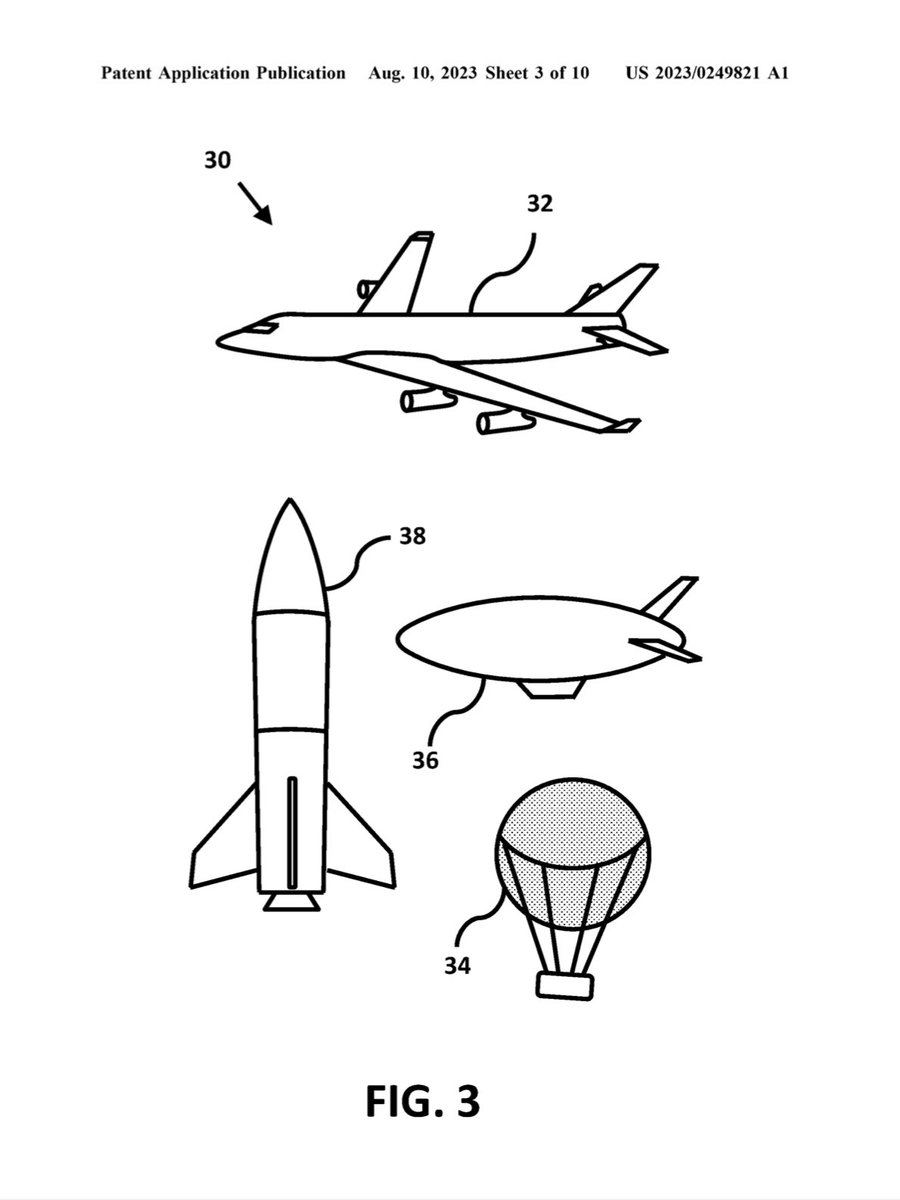 8/11/25  🧵 US Patent US20230249821A1 dispersing hollow silicate microspheres into the atmosphere, or into orbit, by aircraft or rocket for Geoengineering SRM (Solar Radiation Management) purposes for long-term global cooling.

Reflective Hollow SRM Material and Methods
Abstract
