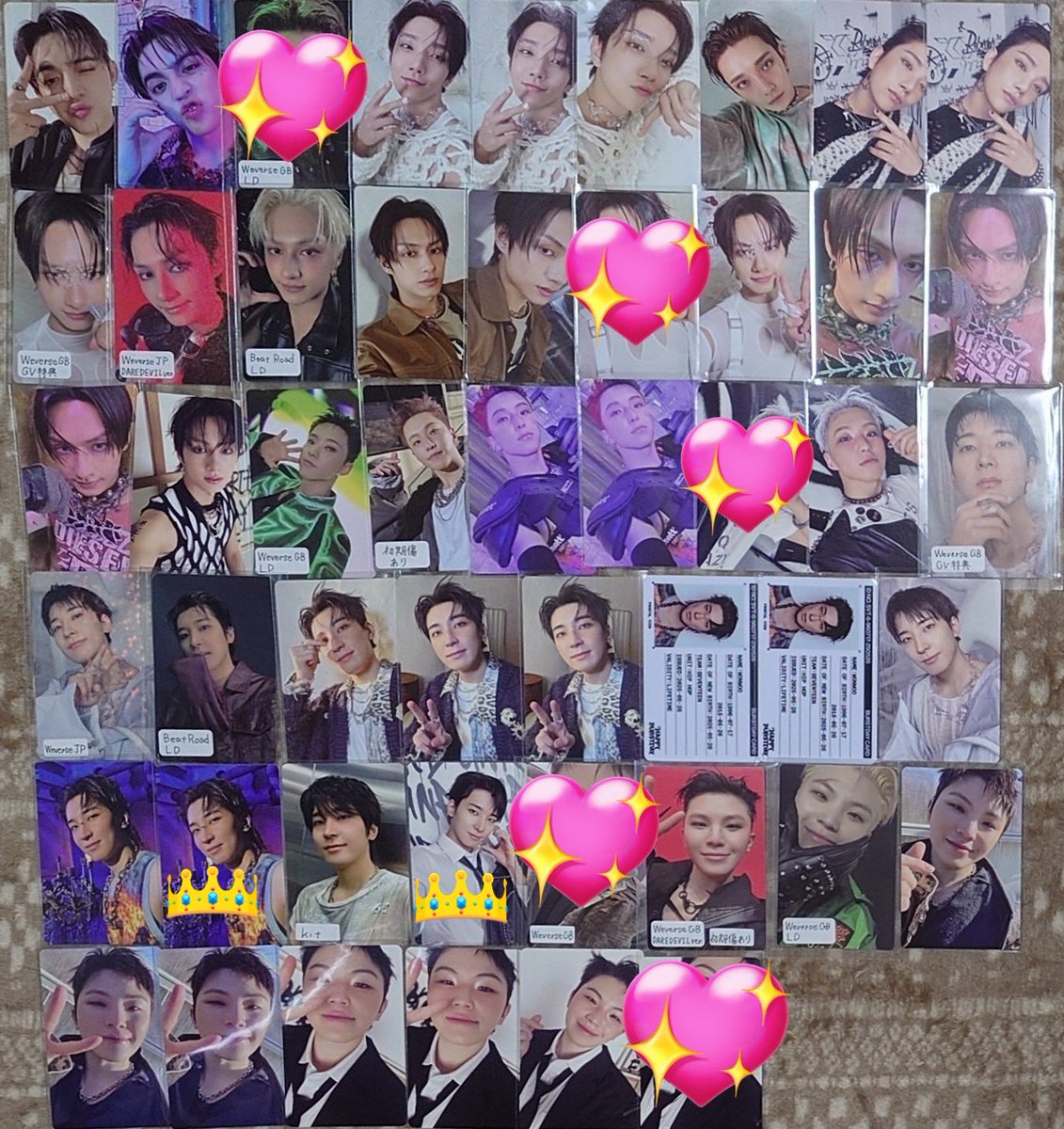 tre___Junkyu's tweet photo. @H951004H リプ失礼致します🙇‍♀️
👑同士の3:3の交換は可能でしょうか？ご検討よろしくお願いします🤲 https://t.co/ifKq6FF78W