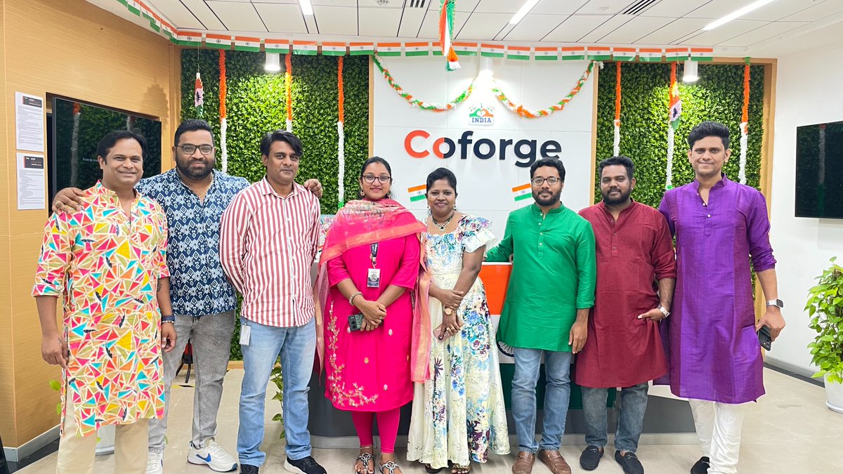 Coforge_Tech's tweet image. From every corner of our India offices, the spirit of Independence came alive — in smiles, in stories, and in the sense of togetherness that unites us.

#CoforgeIsPeople #LifeAtCoforge #IndependenceDay