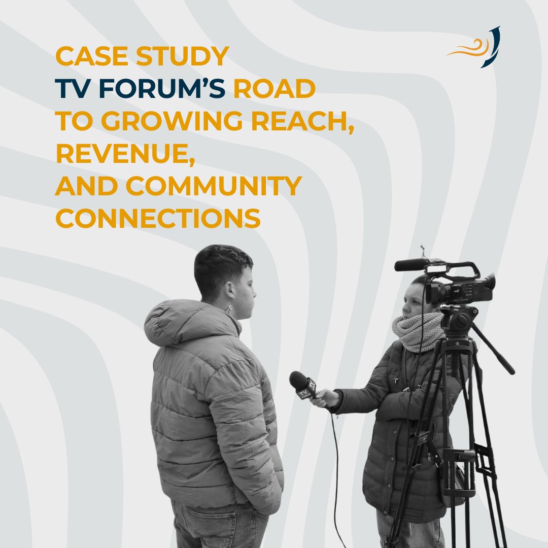 journalift's tweet image. 🚀 Can a media house grow smarter, not just bigger? TV Forum boosted reach, revenue &amp;amp; audience connections with strategy, analytics &amp;amp; community focus. See their journey with Sanja Gardasevic: tinyurl.com/4z5da32k

#MediaforChange #MediaDevelopment