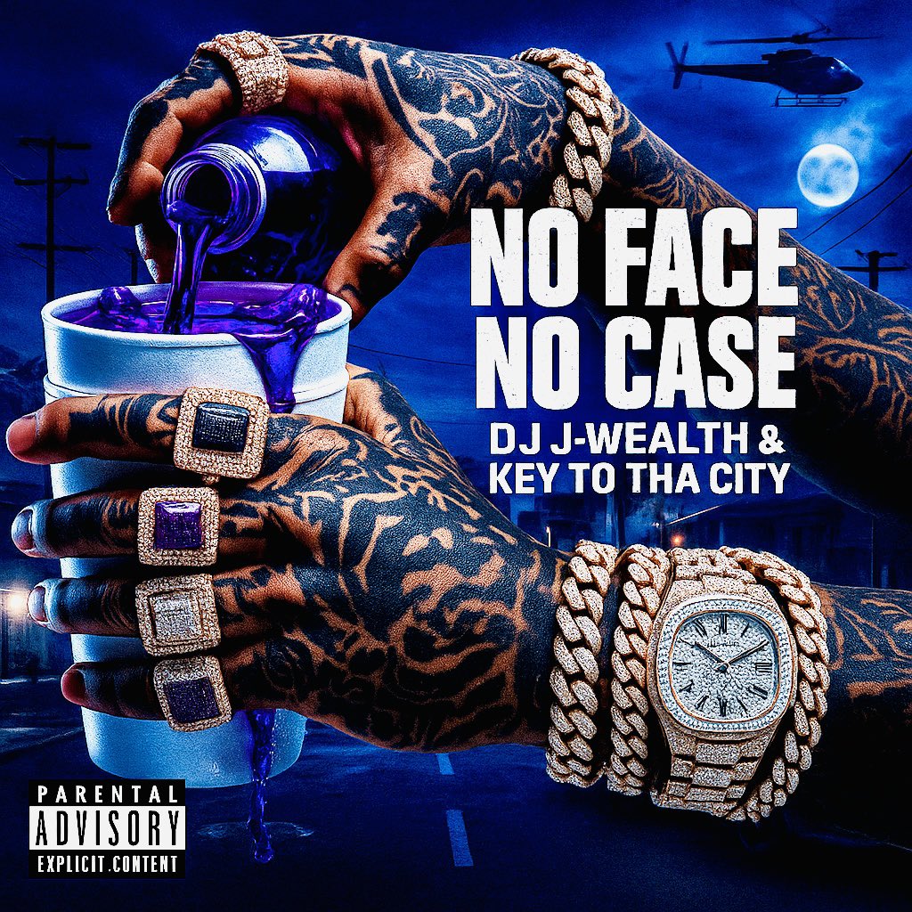 Stream today the single No Face No Case Feat Key To Tha City on all platforms. EP coming soon!!!