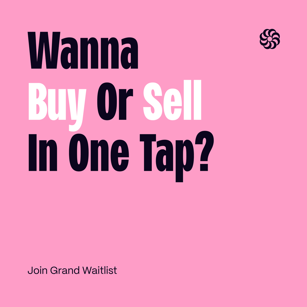 itsgrandapp's tweet photo. Buy or sell in one tap. 
No noise. Low fees. 
powered by @HyperliquidX https://t.co/RHWi2tSQmX