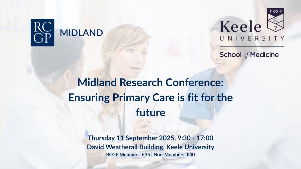 MidRCGP's tweet image. To find out more and book your ticket click here 👉 buff.ly/3GQQuGt