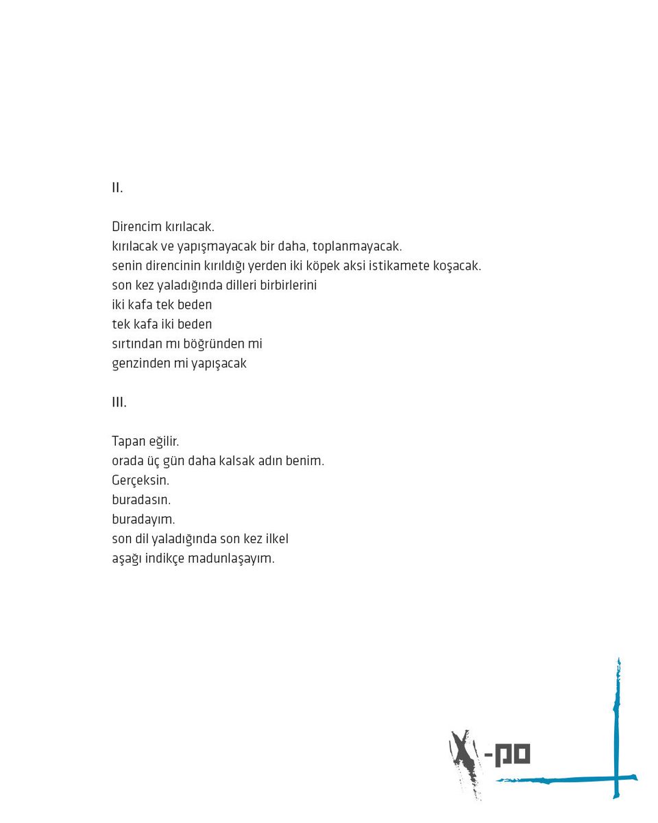 [Ezgi Şimşek - Dişleriyle Çekiştirip Nereye] 
#Xpoetry #Xpoetries #BuzdokuzXPo