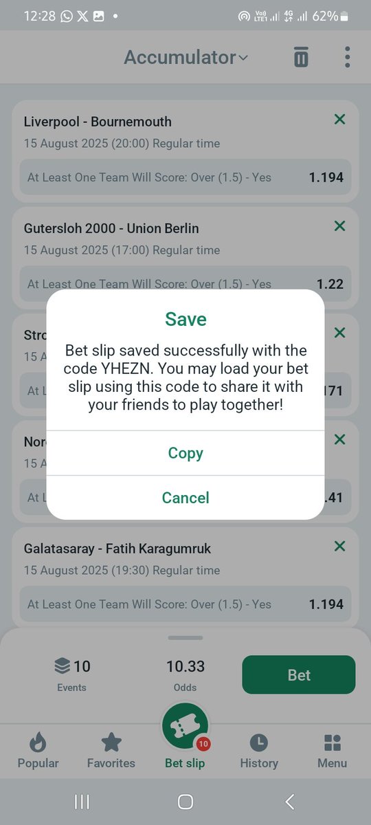 Woozzaa (@woozzaabets) on Twitter photo At least a Team to Score Goals 🔥
Favourites Win or Draw Bankers 🔥
Let's Play Again 🍻
📌 1️⃣0️⃣+ Odds || 1️⃣0️⃣+ Odds
Codes 👉 ZZ8YN || YHEZN
Bookie 👉 <a href="/BetwinnerNg/">BetwinnerNG</a>
Not on?
Register 👇
bwredir.com/2gKE?p=%2Fregi…
Use Promo Code 👉 WOOZZAA
RT✅ At least a Team to Score Goals 🔥
Favourites Win or Draw Bankers 🔥
Let's Play Again 🍻
📌 1️⃣0️⃣+ Odds || 1️⃣0️⃣+ Odds
Codes 👉 ZZ8YN || YHEZN
Bookie 👉 <a href="/BetwinnerNg/">BetwinnerNG</a>
Not on?
Register 👇
bwredir.com/2gKE?p=%2Fregi…
Use Promo Code 👉 WOOZZAA
RT✅