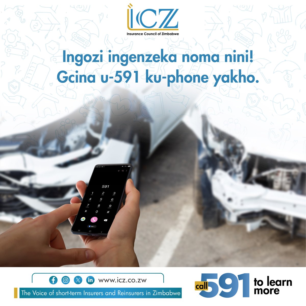 Fridays are for fun – but safety comes first! Save 591 on your phone now so you’re ready for any emergency. 
Stay safe and enjoy the weekend! #StaySafe #ICZ #591Hotline #RoadSafety #FridayReminder