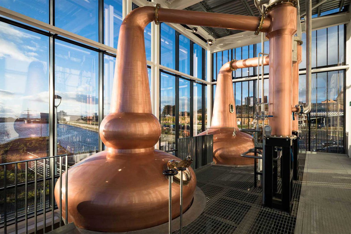 notesofmalt's tweet image. Die noch recht junge Clydeside Brennerei im Herzen von Glasgow. 

Foto: The Clydeside Distillery
@clydesidewhisky 

#clydeside #glasgow #distillery #whisky