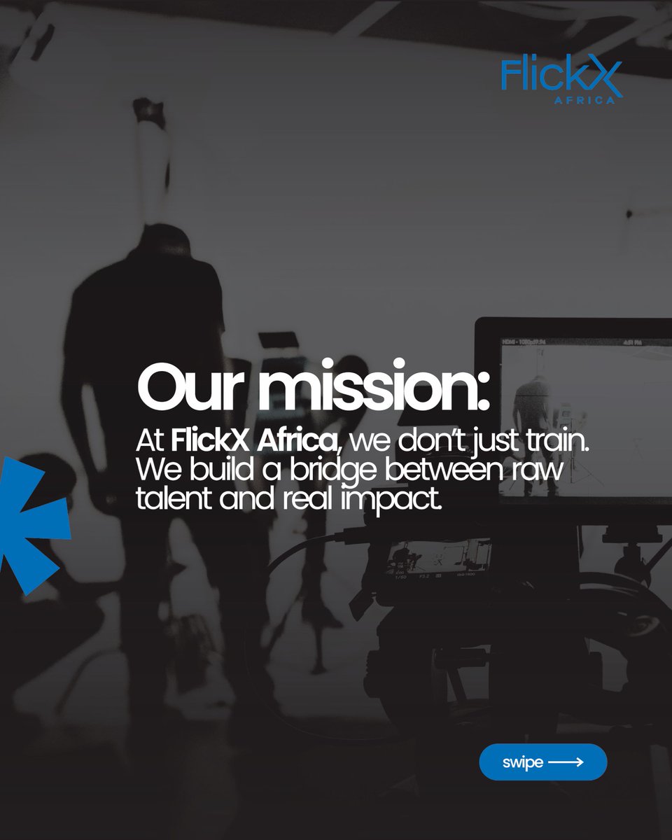 FlickXAfrica's tweet image. We are Flick-X Africa: training, connecting and showcasing Africa’s brightest creative talents is what we do. 

#FlickXAfrica #Africancreatives #storytelling