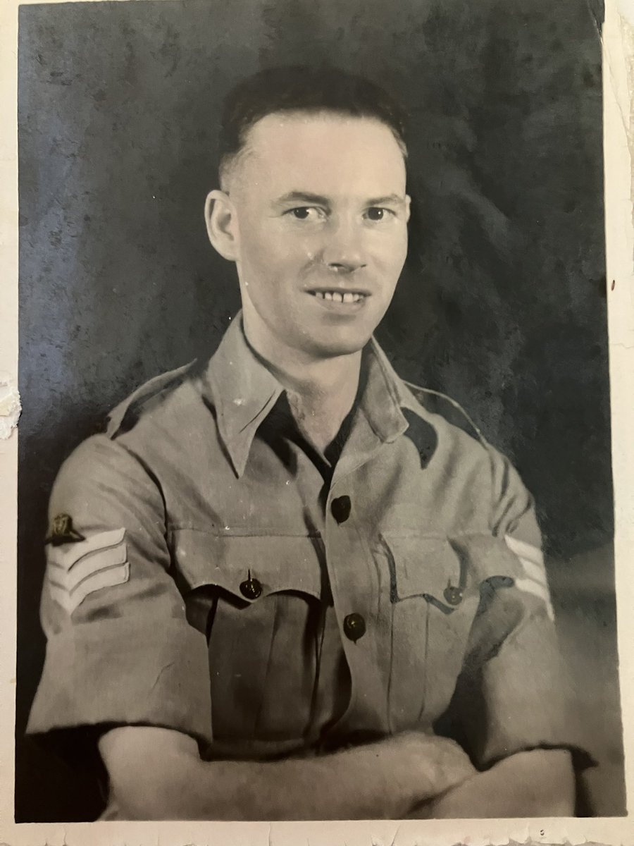The grandad I never knew as he died when mum was little. John Clarke. Fought in Burma alongside the Ghurkas. He was a geordie, a redhead, and had an incredibly strong faith.
Remembering him and all the others for whom VJ Day was a big deal.