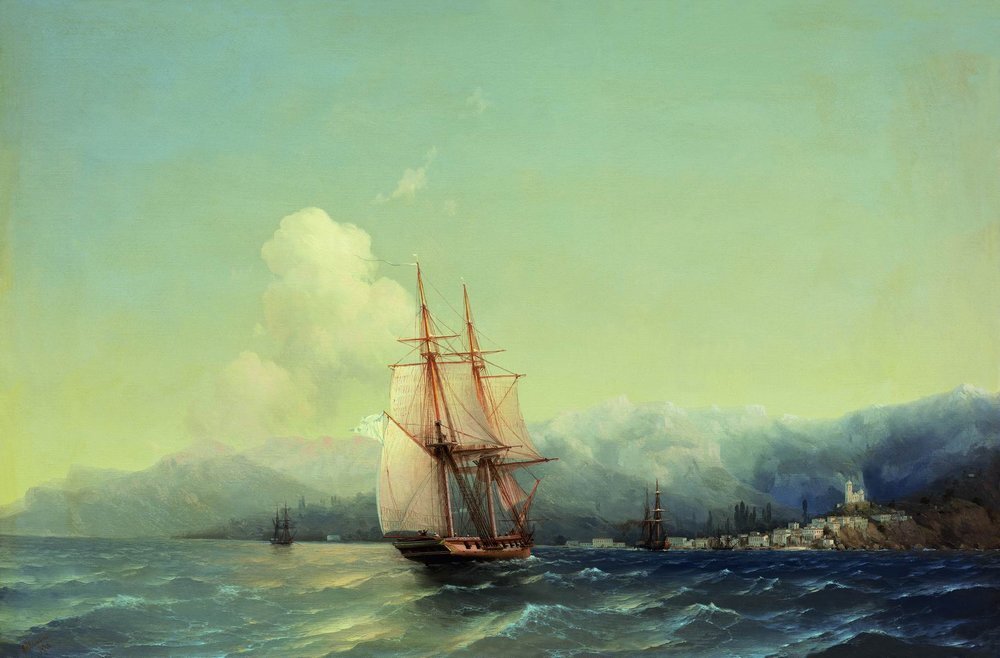 Crimea #artbots #aivazovski
