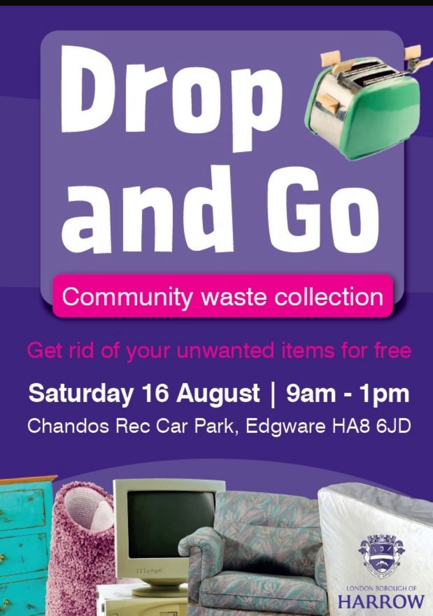Paresh (@paresh4change) on Twitter photo #edgware #recycling
<a href="/HAConservatives/">Harrow Council Conservatives</a> <a href="/harrow_council/">London Borough of Harrow</a>
<a href="/TeliYogesh/">Cllr. Yogesh Teli</a> <a href="/Blackman4Nicola/">Councillor Nicola Blackman</a>
Please make use and dispose of items 🙏 #edgware #recycling
<a href="/HAConservatives/">Harrow Council Conservatives</a> <a href="/harrow_council/">London Borough of Harrow</a>
<a href="/TeliYogesh/">Cllr. Yogesh Teli</a> <a href="/Blackman4Nicola/">Councillor Nicola Blackman</a>
Please make use and dispose of items 🙏