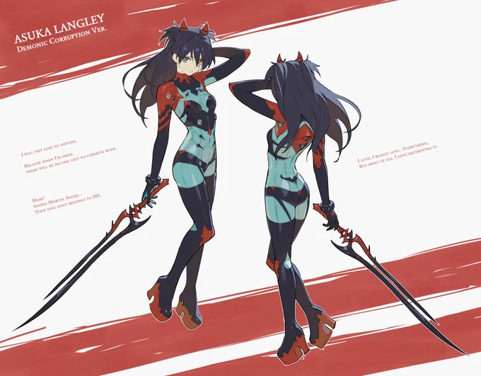 Asuka, edgy ver.