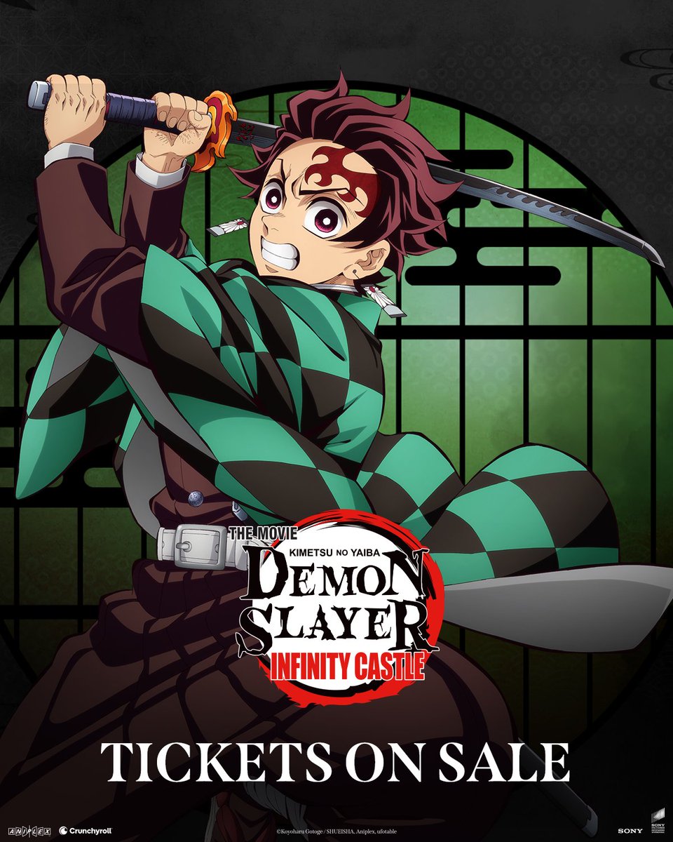 It's time to have some fun 👹
Secure your spot for Demon Slayer: Kimetsu no Yaiba Infinity Castle ⚔️ Don't miss out on experiencing the beginning of this epic all-out battle, exclusively in cinemas September 12.
Get tickets now: demonslayer-movie.com/tickets/