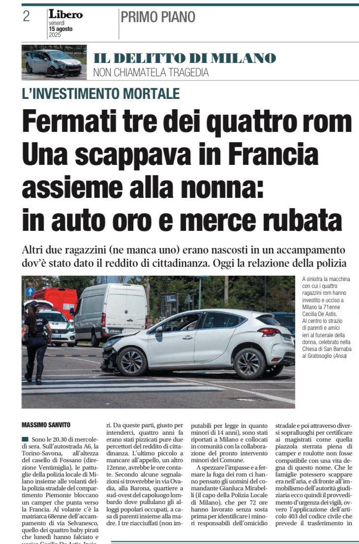 fratotolo2's tweet photo. La dolce nonnina e la rom di 11 anni stavano scappando in Francia: a bordo dell’auto, i proventi della loro attività imprenditoriale, oro e merce rubata. https://t.co/ZjFAY2O7Kx
