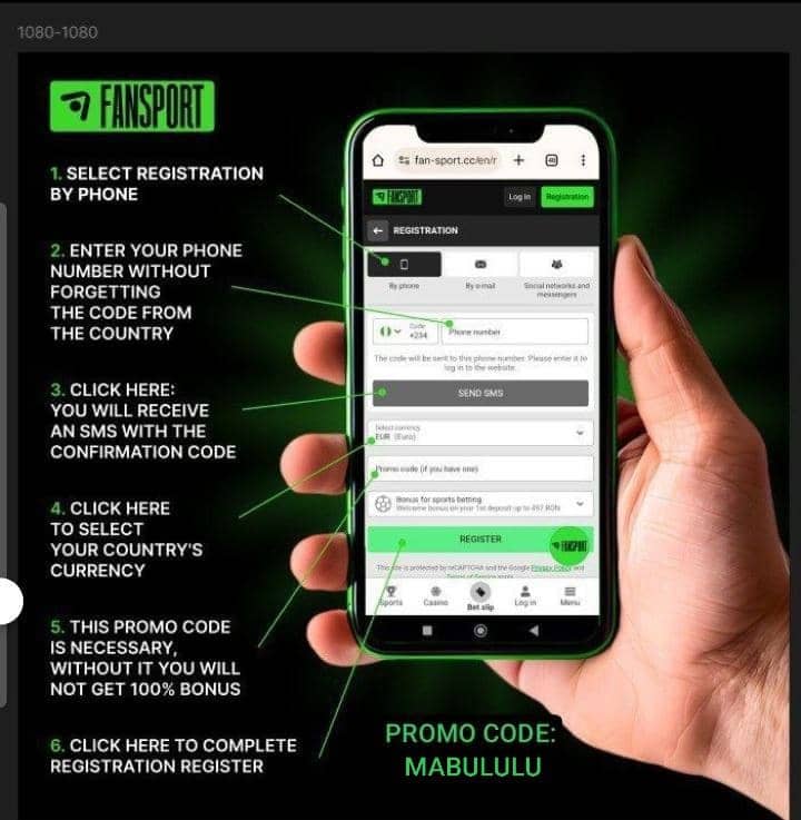 📢 FANSPORT – EPL IS BACK! 🔥⚽

Ligi Kuu England (EPL) imerejea kwa moto wa ajabu, na FANSPORT imekuja na ofa kali zaidi kwa mashabiki wote wa betting! 🏆

✅ BONUS MPYA kwa WOTE – Jisajili leo na utumie Promocode: MABULULU upate ofa kabambe ya 100% ya bonus kwenye deposit yako