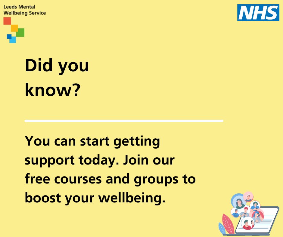 Leeds Mental Wellbeing Service (LMWS) tweet media