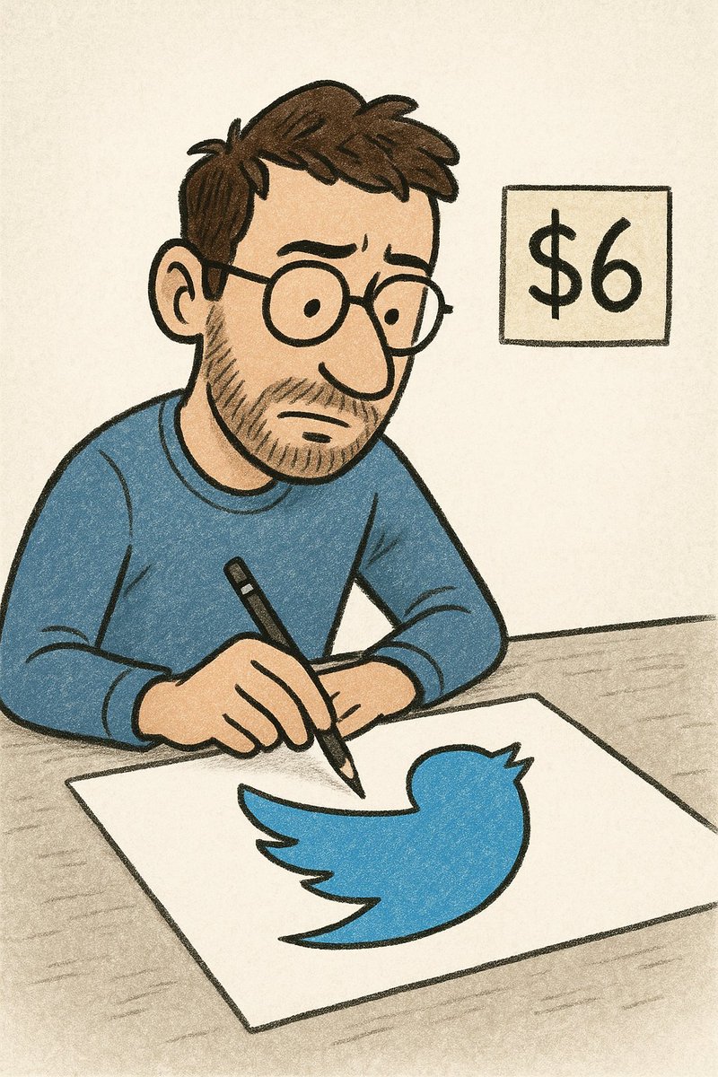 🔵A thread on The Lore about $Simon Token 

Who is Simon?

Simon Oxley is the original artist of the iconic Twitter Bird 🐦
In 2006 he was paid just $6 for his art. 
Twitter became ola multimillion company and left him sidlined. 
<a href="/simonoxleee/">simon oxley</a>

Fastforward to 2025