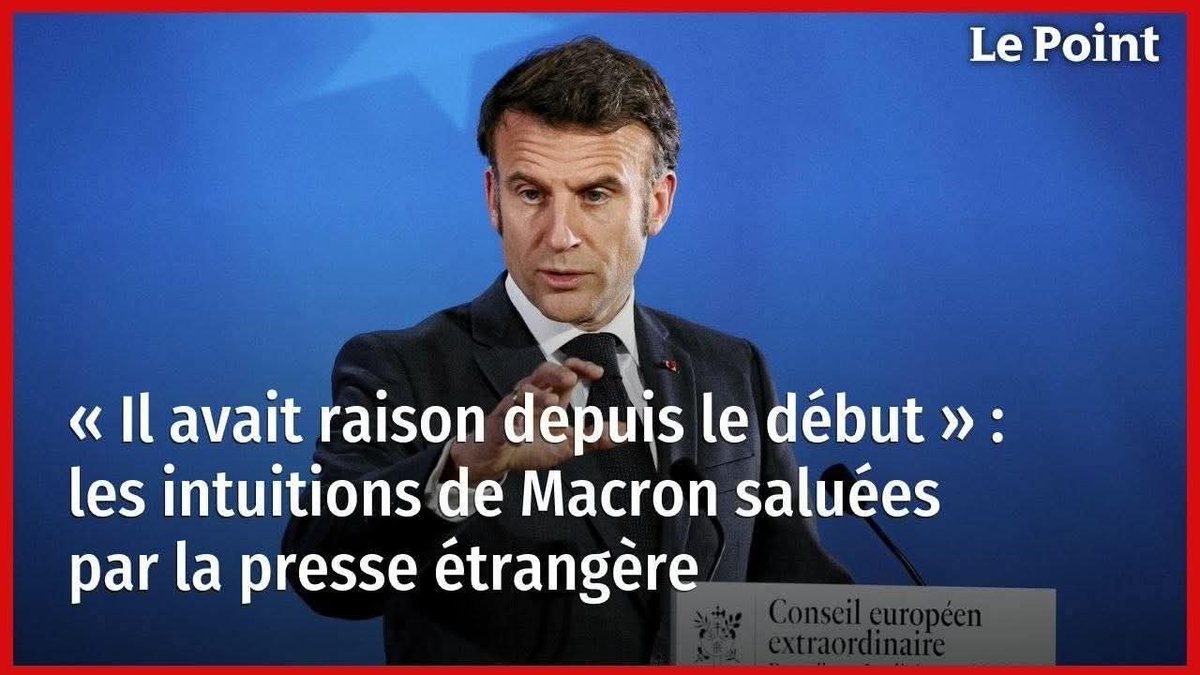 lopifri's tweet photo. Le Président @EmmanuelMacron plébiscité visionnaire par la presse étrangère et par ses pairs européens. https://t.co/5Cs39vLHvs
