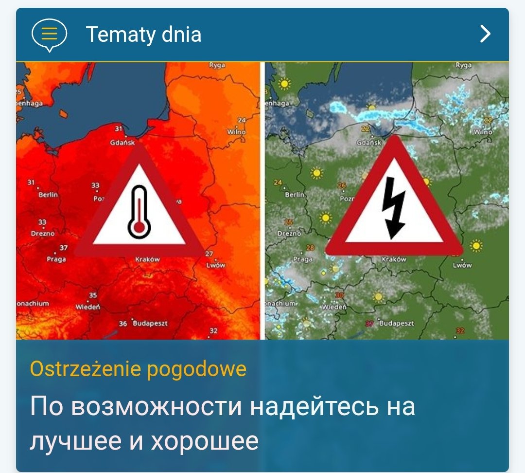 Надейтесь на лучшее и хорошее -  совет от синоптиков 😉