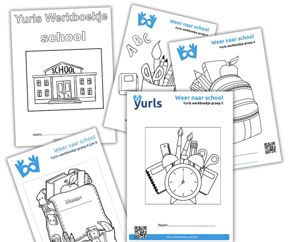 De Weer naar School werkboekjes zitten boordevol leuke en leerzame opdrachten. Perfect om het schooljaar goed te starten.
Direct te downloaden en meteen aan de slag!
nieuwschooljaar.yurls.net #yurls #nieuwschooljaar #weernaarschool
