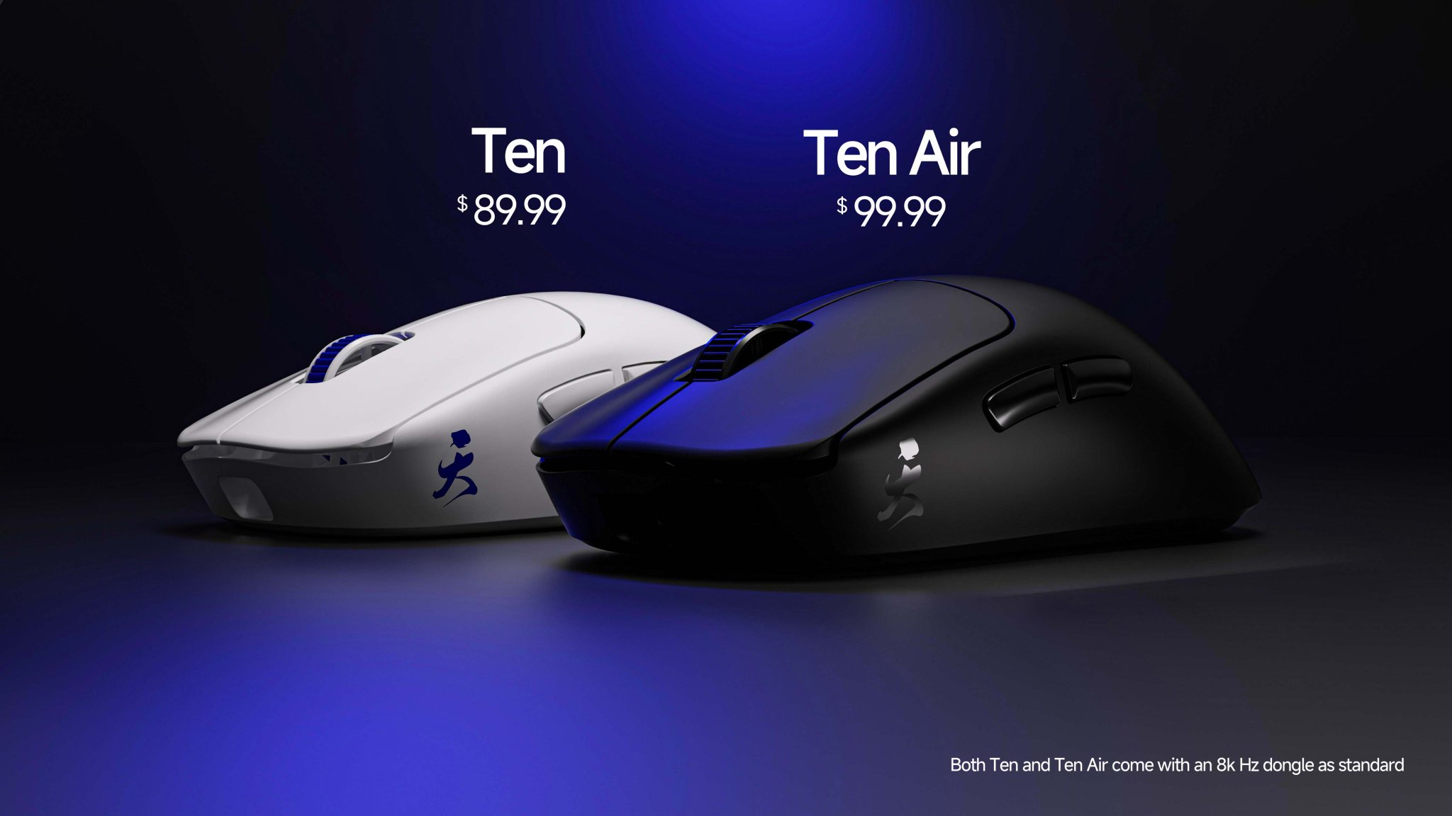 マウス・トラックボール Ninjutso Ten Wireless Ten Air / Black