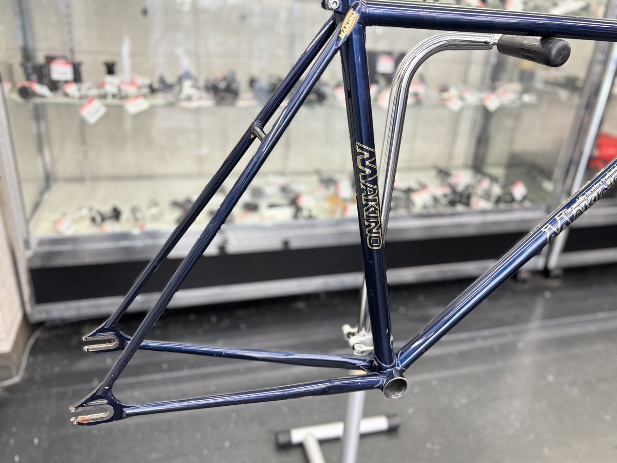 商品紹介 #マキノ ピストフレーム NJS NJS認定の競輪フレームが入荷 