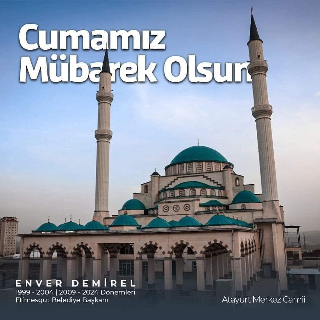 Cumamız Mübarek Olsun.🤲
#Hayırlıcumalar