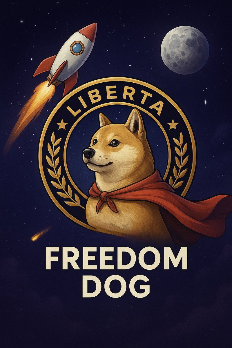 Embrace the future with $Liberta and be a part of the change you wish to see in the world. 🔍 Liberta.dog 

#CryptoWorld #CryptoWithPurpose #Solana #FreedomDog