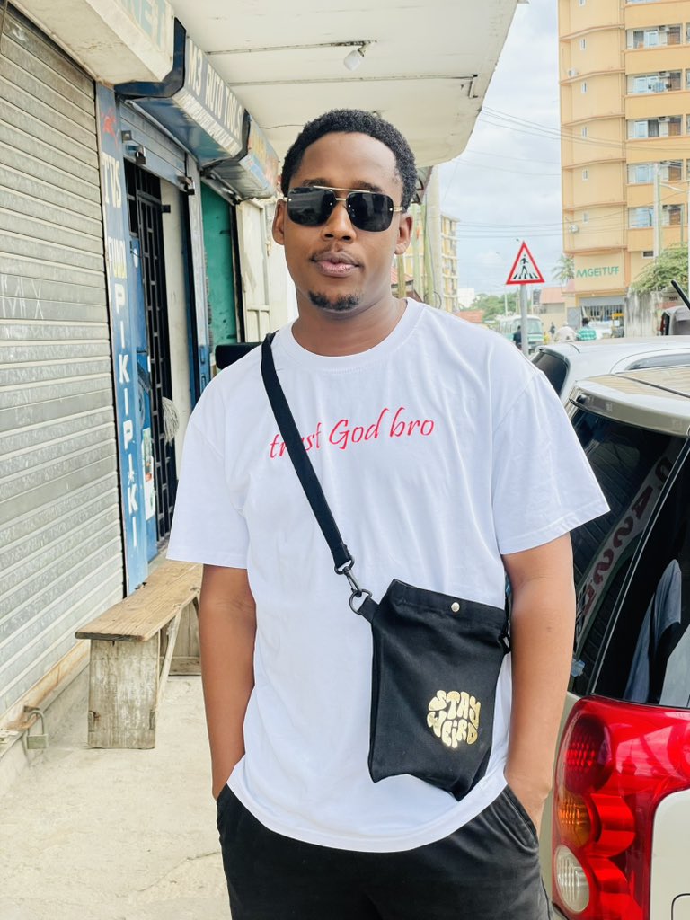 trust God bro 
Stay weird 
Custom printed Tshirt and kibegi from <a href="/parifams_prints/">PARIFAMS</a>