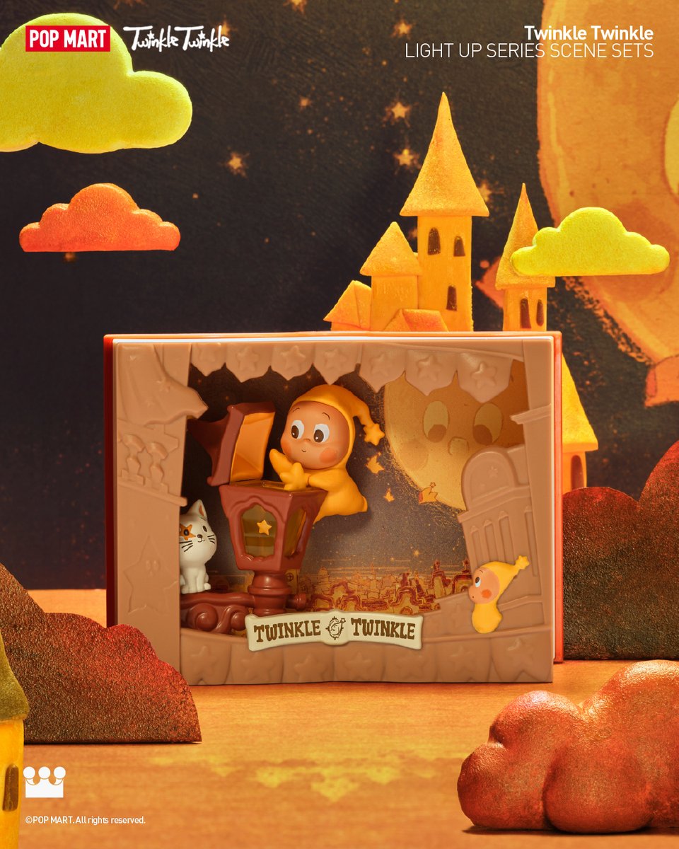POPMARTGlobal's tweet image. Join 𝐓𝐰𝐢𝐧𝐤𝐥𝐞 𝐓𝐰𝐢𝐧𝐤𝐥𝐞's journey! Which scene is your favorite, comment below💡!

#POPMART #twinkletwinkle #minime #lightitup #scenes #dream #arttoys #blindbox #animation